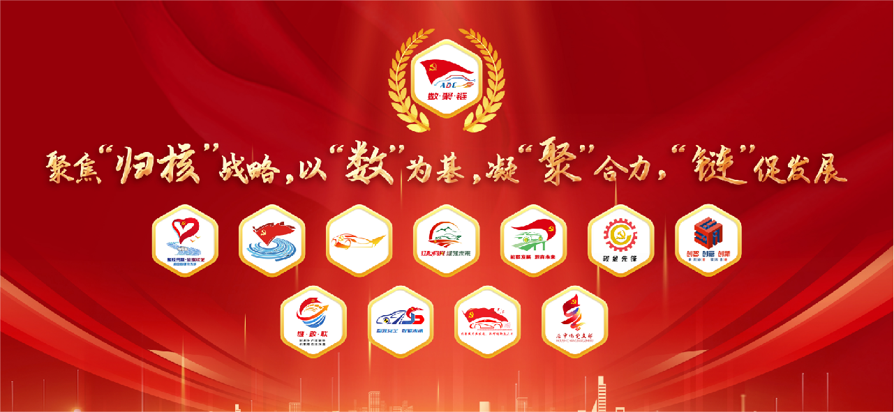 “数·聚·链”党建品牌
